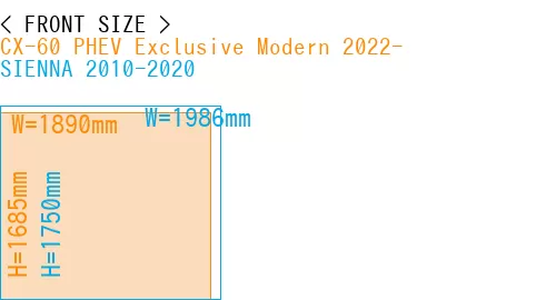 #CX-60 PHEV Exclusive Modern 2022- + SIENNA 2010-2020